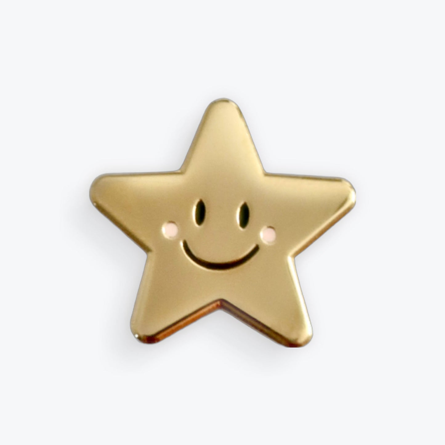 Gold Star Pin Badge - Stay Soft Co