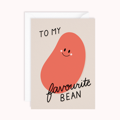 Favourite Bean Card
