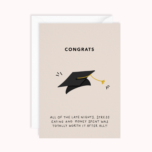 Funny Graduation Card