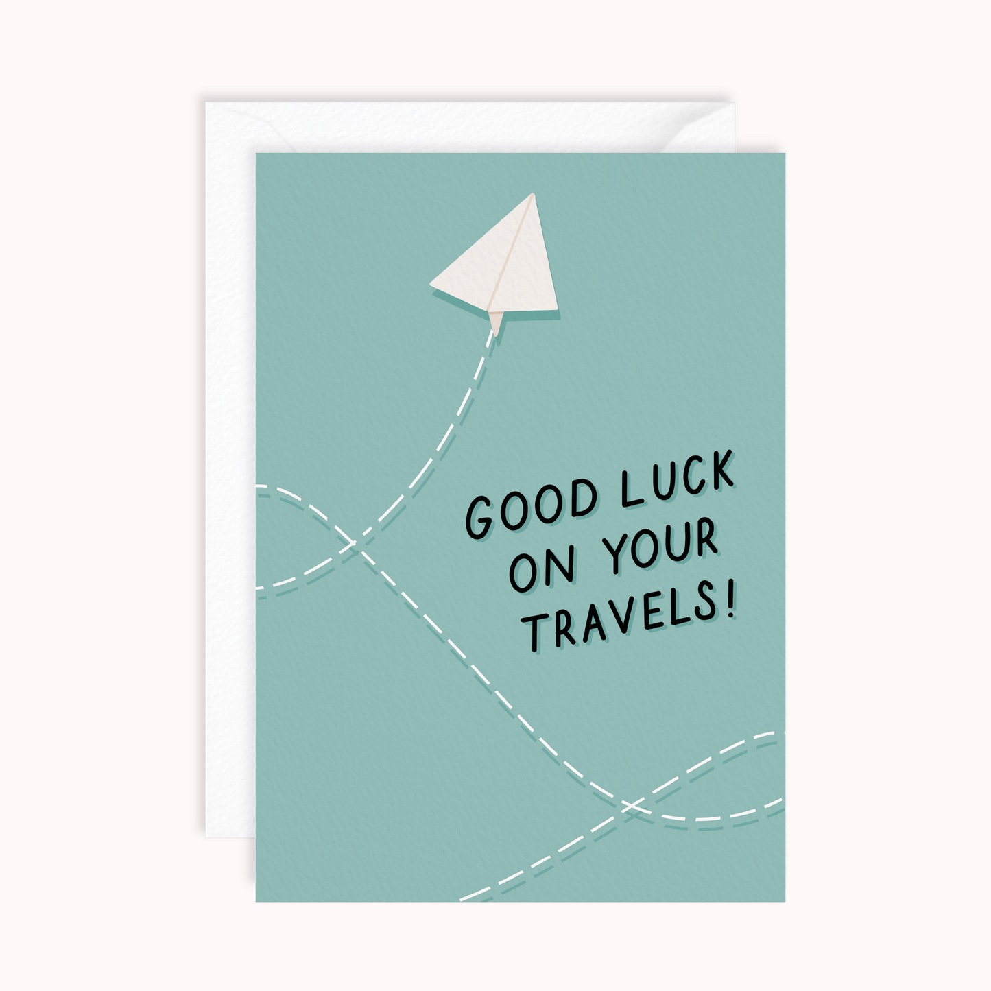 Good Luck on Your Travels Card