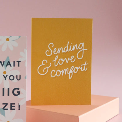 Sending Love and Comfort Card