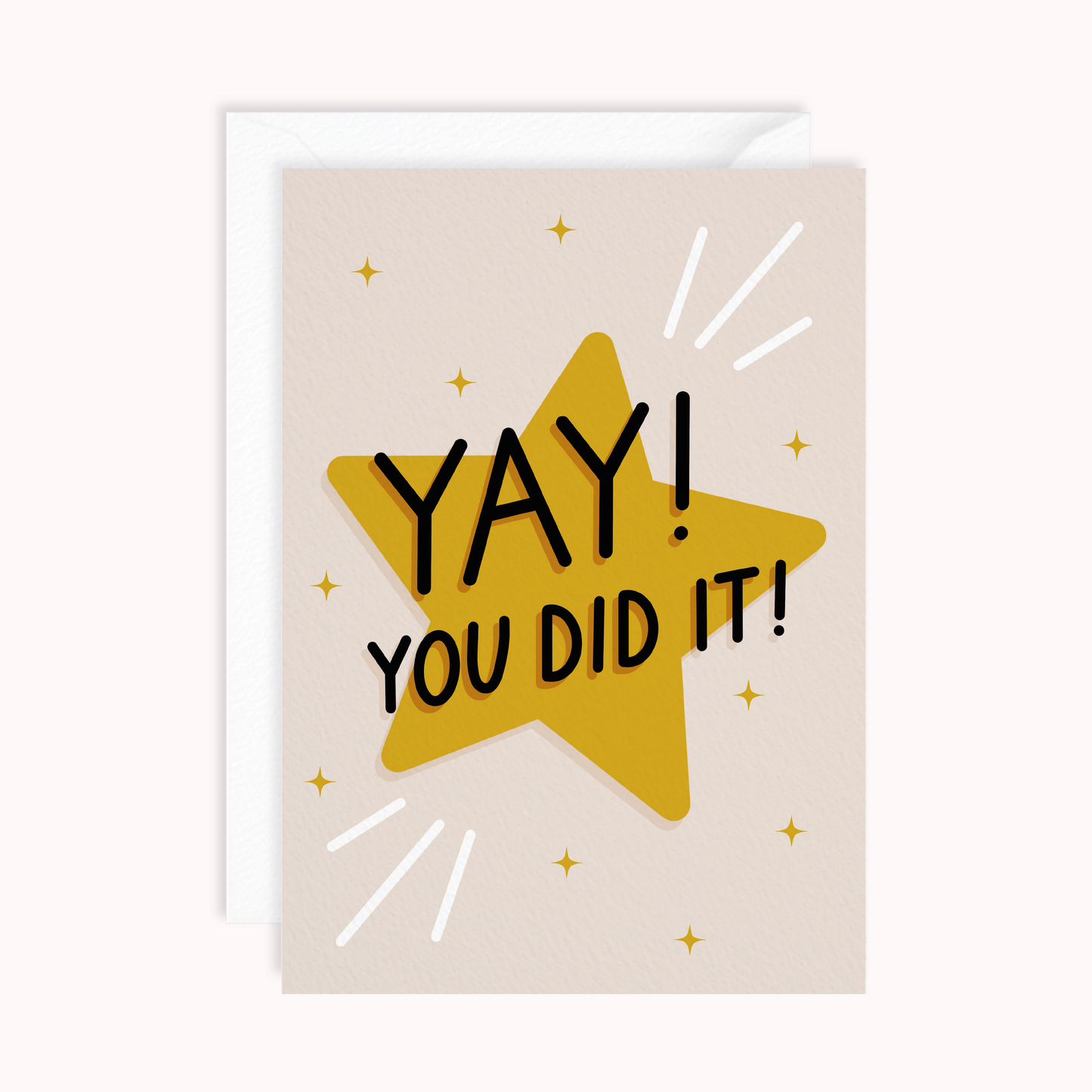 You Did It Congratulations Card
