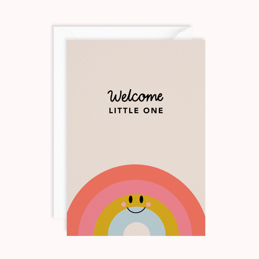 Welcome Little One New Baby Card