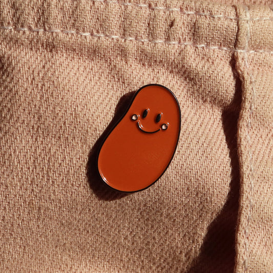 Bean Pin Badge - Stay Soft Co