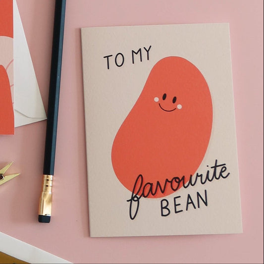 Favourite Bean Card - Stay Soft Co