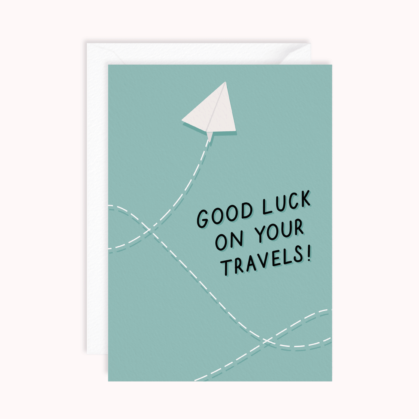 Good Luck on Your Travels Card - Stay Soft Co