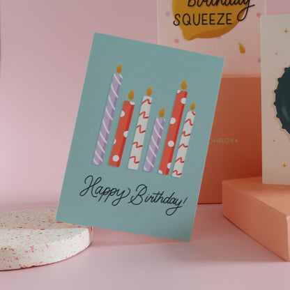 Happy Birthday Candles Card - Stay Soft Co