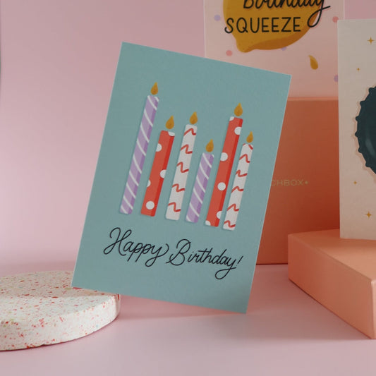 Happy Birthday Candles Card - Stay Soft Co
