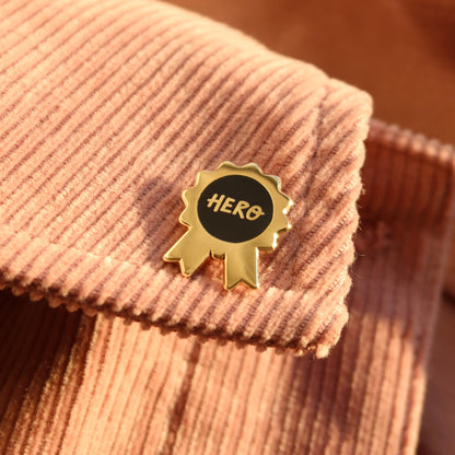 Hero Pin Badge - Stay Soft Co