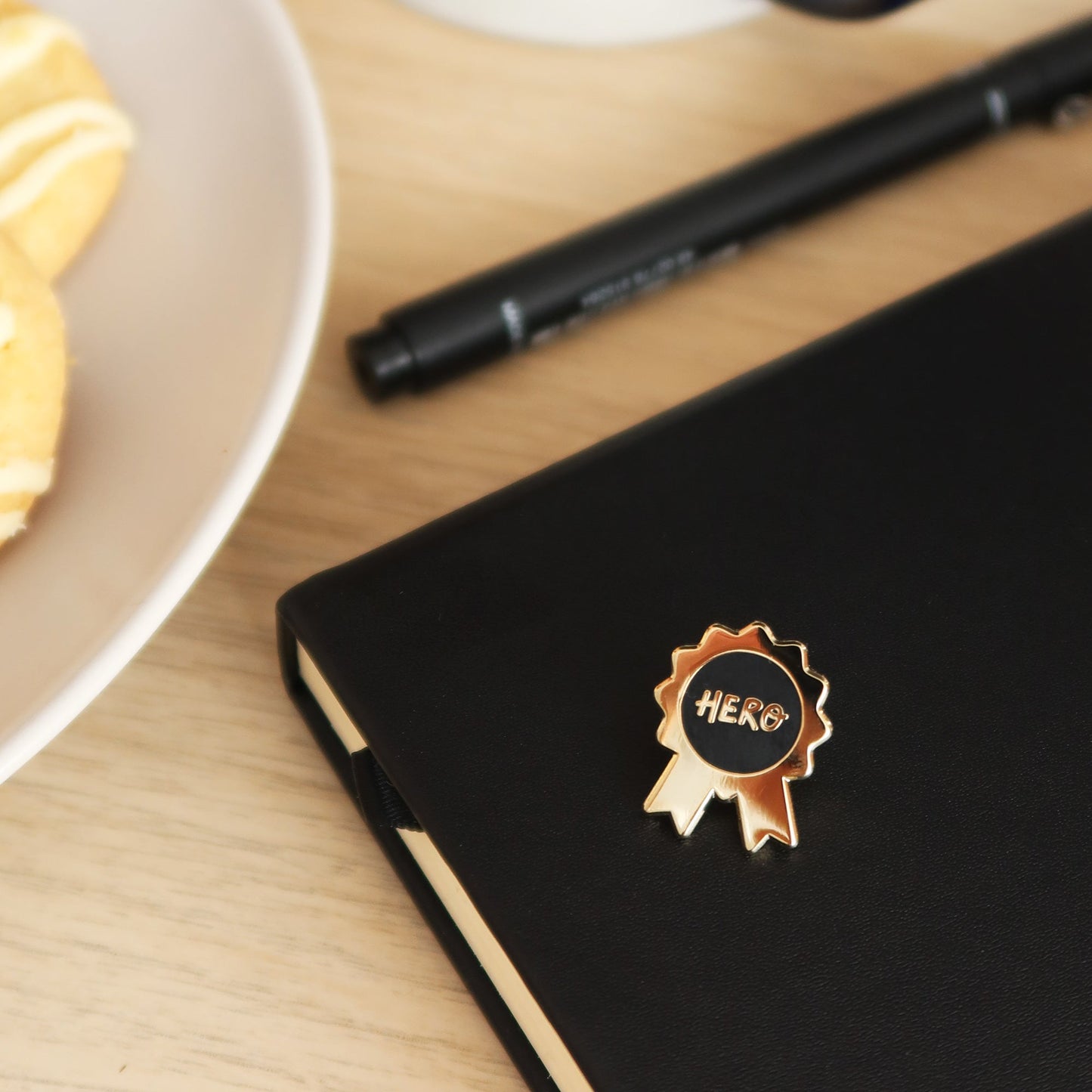 Hero Pin Badge - Stay Soft Co