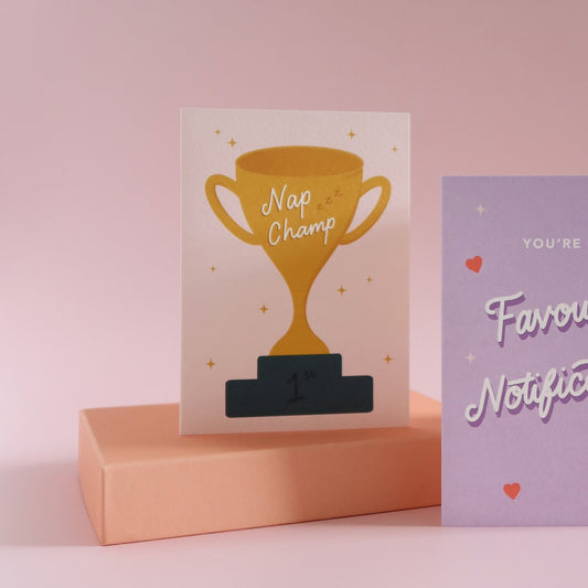 Nap Champ Card - Stay Soft Co