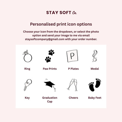 Personalised Newspaper Print - Stay Soft Co