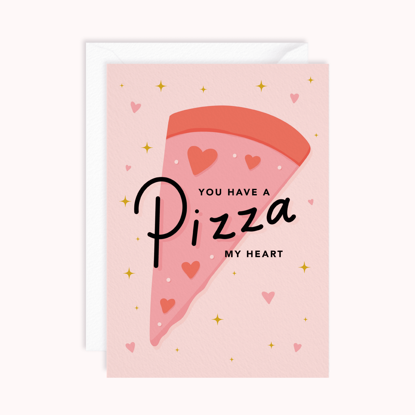 Pizza My Heart Card - Stay Soft Co